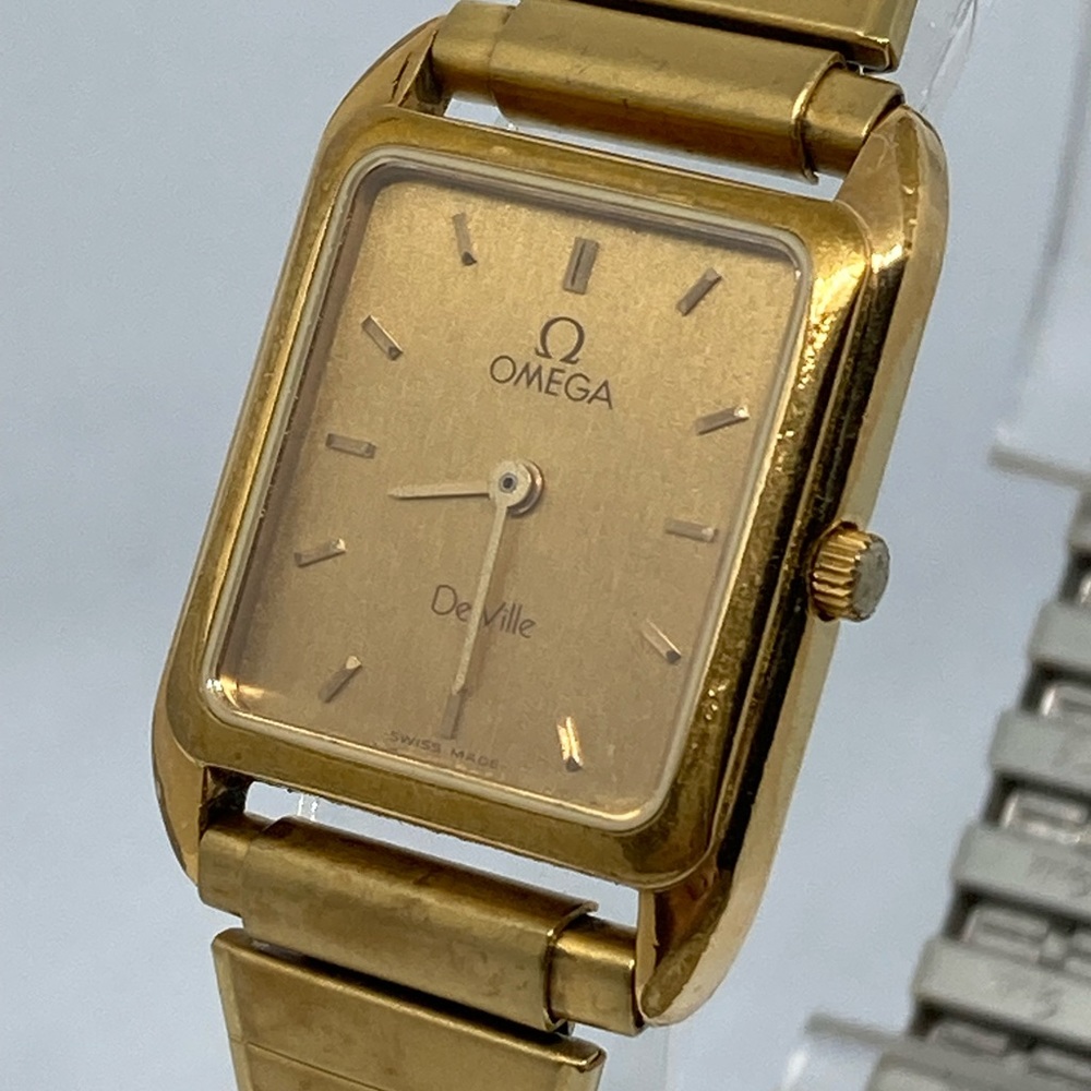 Omega Deville Swiss Gold 10Jewels Quartz 1450 watch